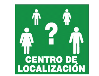 señalizacion centro de localizacion