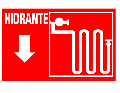 señalizacion hidrante