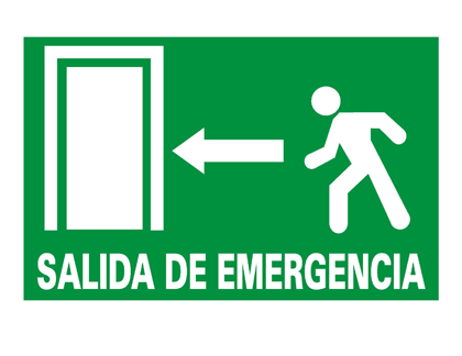 señalizacion salida de emergencia