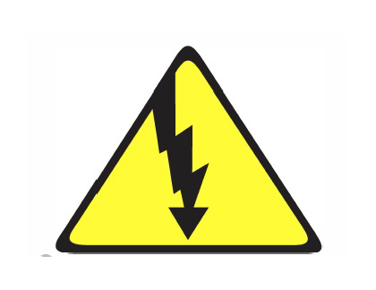 señalizacion descarga electrica