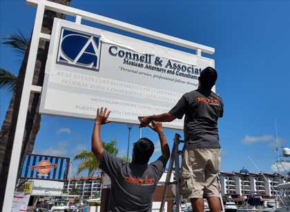 letreros de alucobond